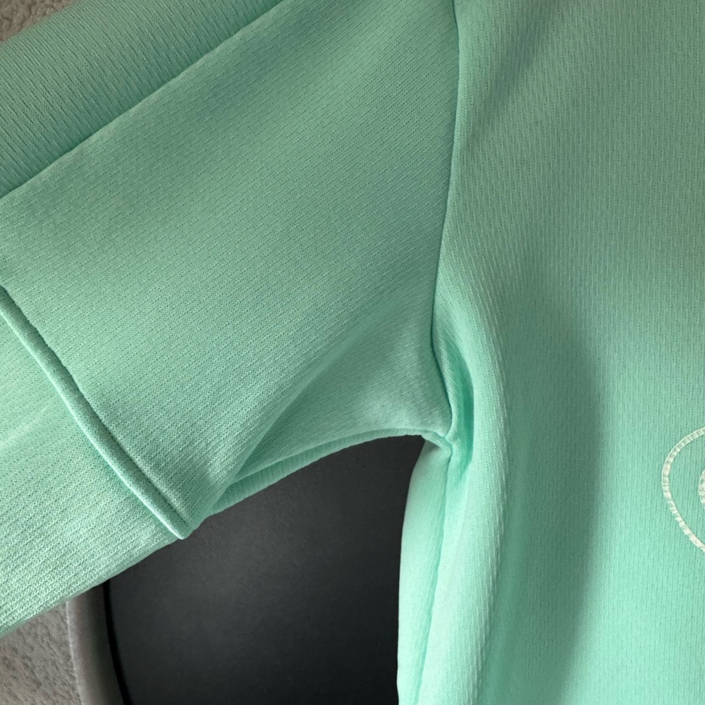 Adidas Mint Green Hoodie size small - Picture 6 of 9